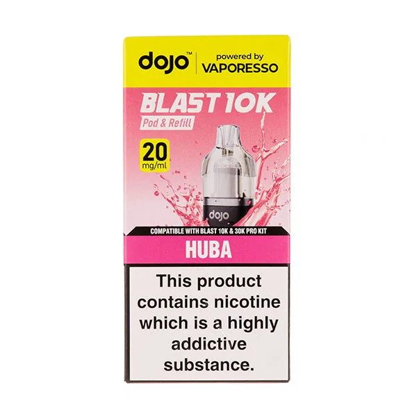 HUBA Dojo Blast 10K Prefilled Pod + Refill by Vaporesso