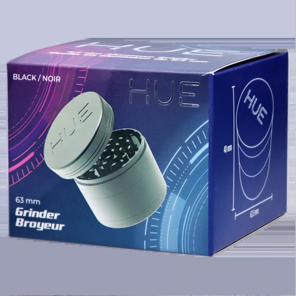 Hue 3-Stage Grinder - Black