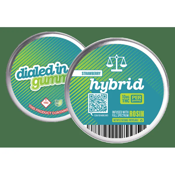 Hula Berry Hybrid | Live Rosin Gummies | 10 x 10mg