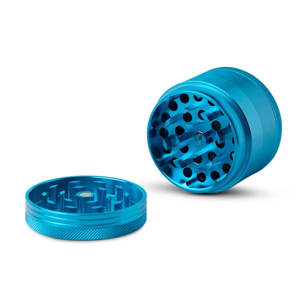 Human Grade Grinder 1A 2″ – Compact 4-Part Aluminum Storage with Pollen Screen