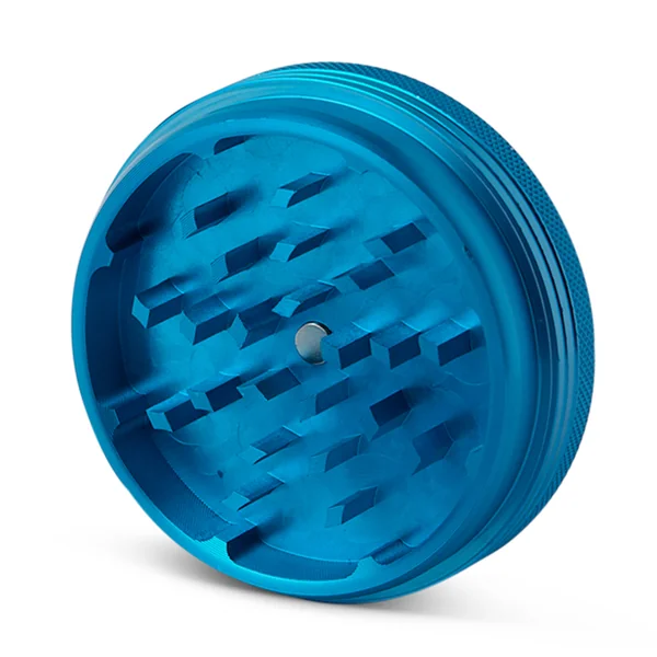 Human Grade Grinder 1C 2.5″ – 2-Piece Aluminum with Pollen Screen, 6 Colors - Image 3