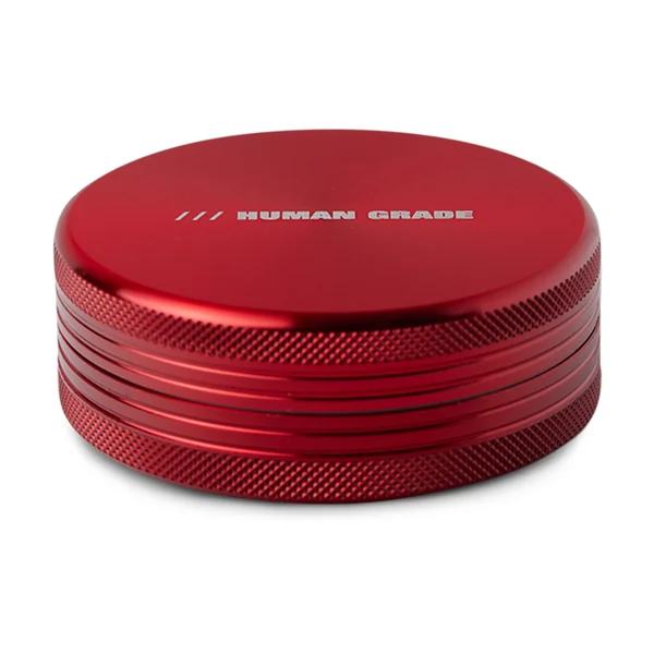 Human Grade Grinder 1C 2.5″ – 2-Piece Aluminum with Pollen Screen, 6 Colors - Image 4