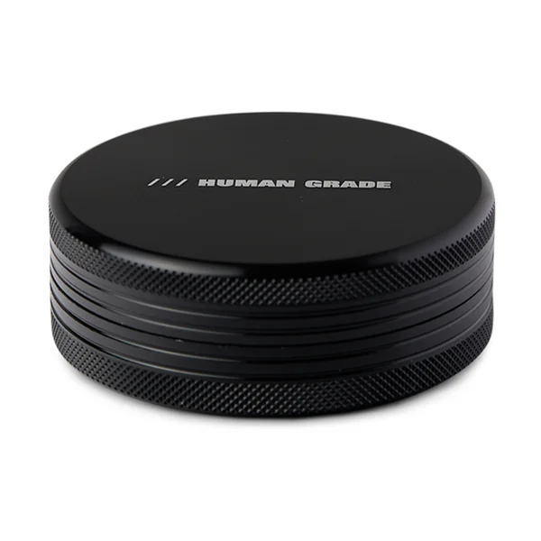 Human Grade Grinder 1C 2.5″ – 2-Piece Aluminum with Pollen Screen, 6 Colors - Image 6