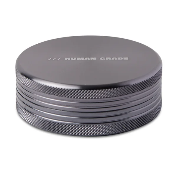 Human Grade Grinder 1C 2.5″ – 2-Piece Aluminum with Pollen Screen, 6 Colors - Image 7