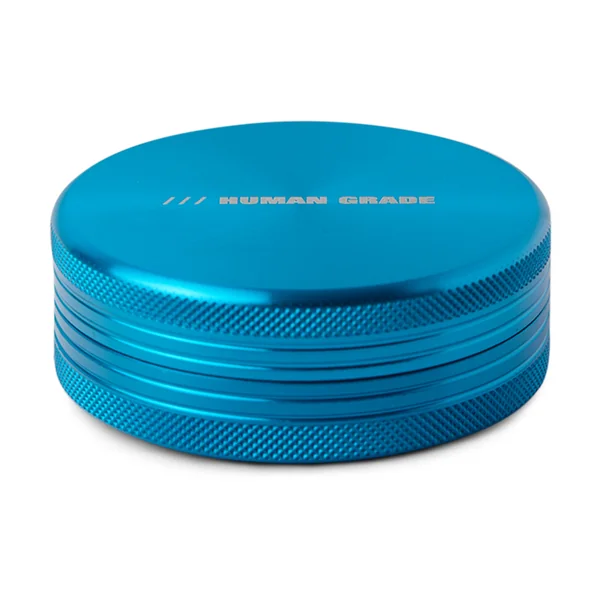 Human Grade Grinder 1C 2.5″ – 2-Piece Aluminum with Pollen Screen, 6 Colors - Image 8