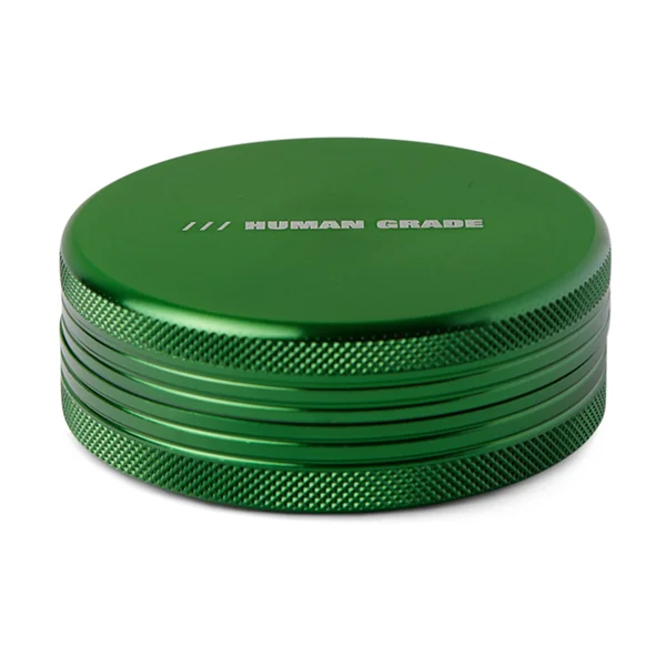 Human Grade Grinder 1C 2.5″ – 2-Piece Aluminum with Pollen Screen, 6 Colors - Image 9