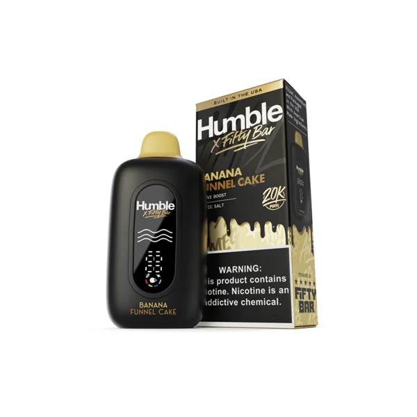 Humble x Fifty Banana Funnel Cake 20K Puff Disposable