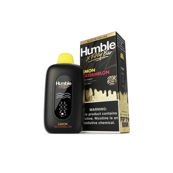 Humble x Fifty Bar Lemon Watermelon 20K Puff Disposable