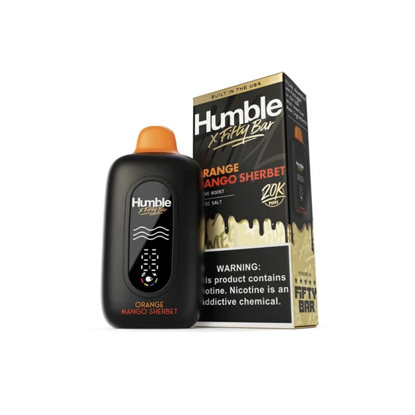 Humble x Fifty Bar Orange Mango Sherbet 20K Puff Disposable