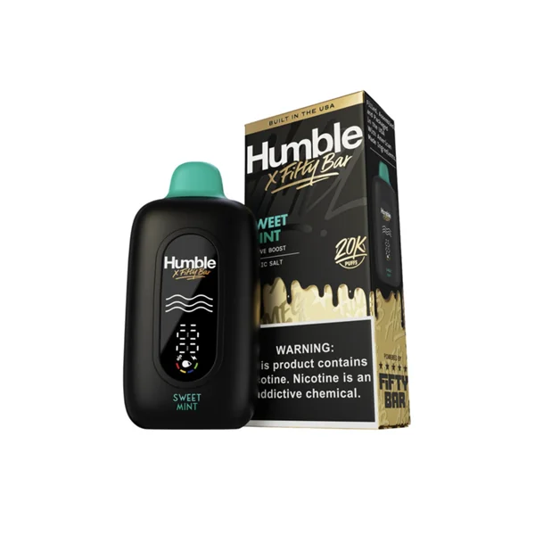 Humble x Fifty Bar Sweet Mint 20K Puff Disposable