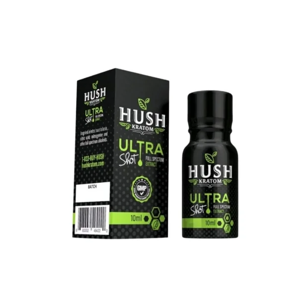 Hush Ultra Lime Kratom Shot 10mL
