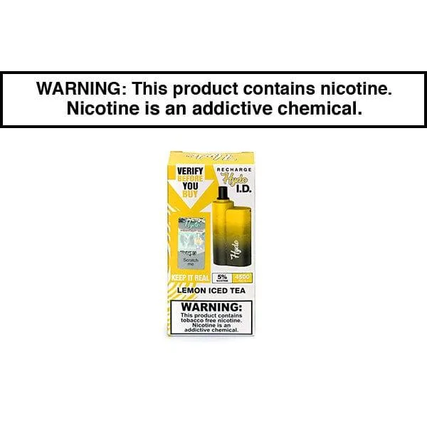 HYDE I.D. RECHARGE DISPOSABLE VAPE - 4500 PUFFS - Image 5