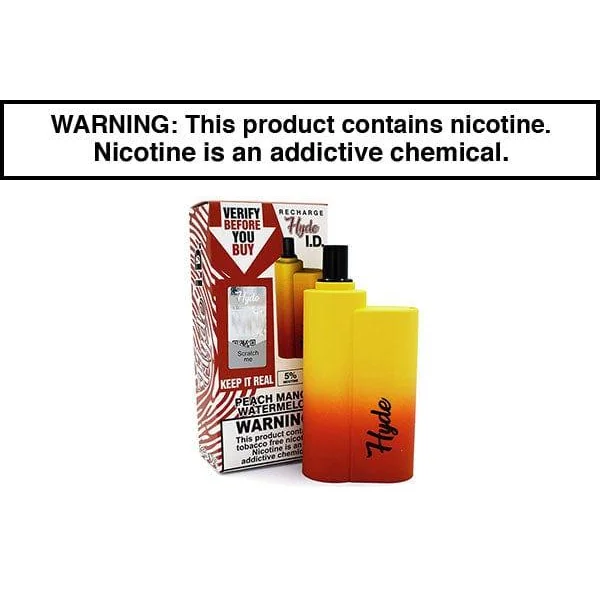 HYDE I.D. RECHARGE DISPOSABLE VAPE - 4500 PUFFS - Image 6