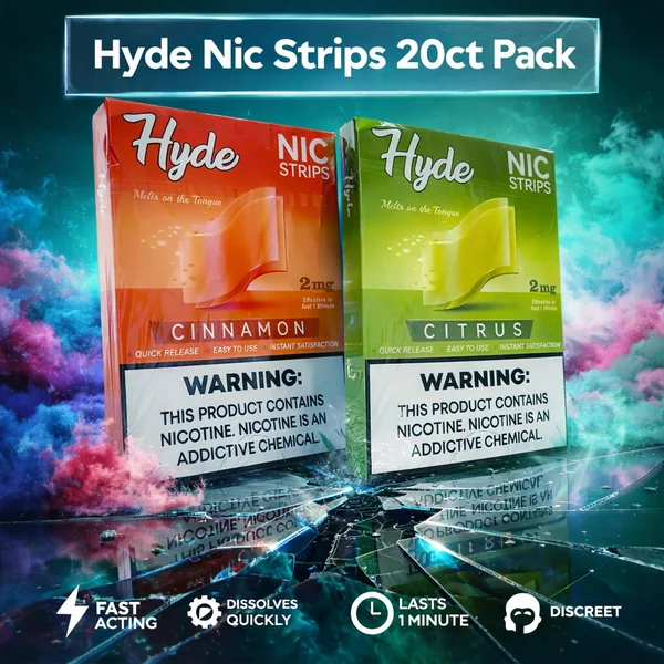 Hyde Nic Strips 20ct Pack