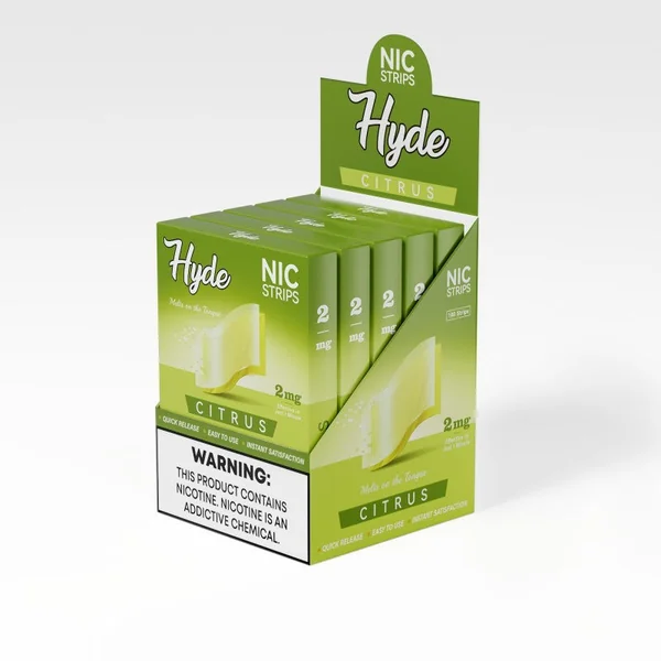 Hyde Nic Strips 20ct Pack - Image 7