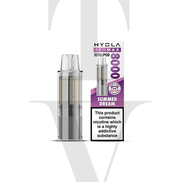 HYOLA PRO MAX 8000 REPLACEMENT PODS 5 X MULTIPACK - Image 4