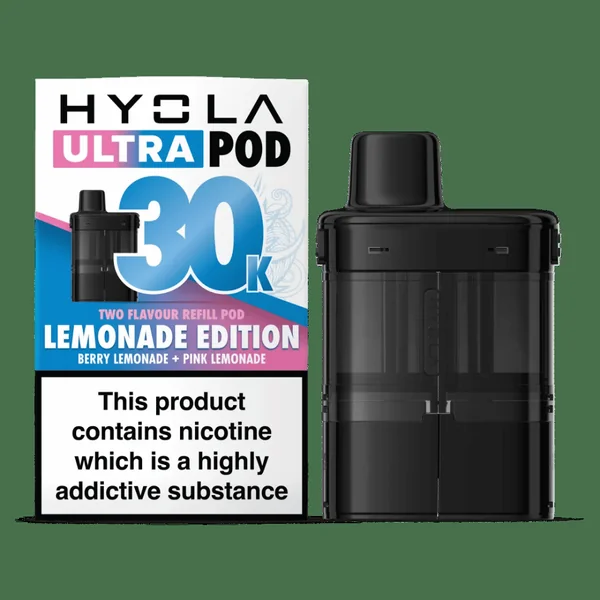Hyola Ultra 30K Prefilled Replacement Pods Lemonade Edition