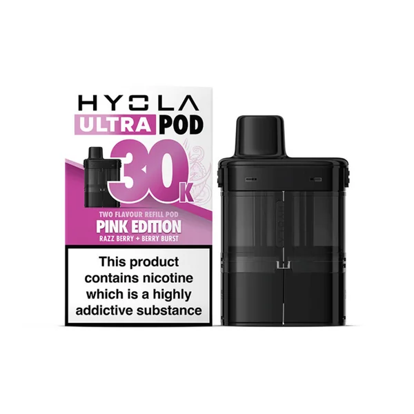 Hyola Ultra 30K Prefilled Replacement Pods Pink Edition