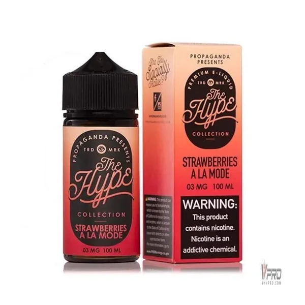 Hype - Strawberries A La Mode - Propaganda 100mL