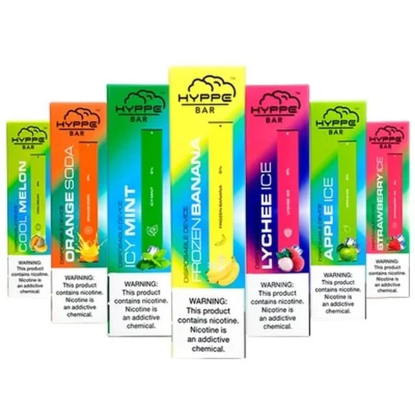 Hyppe Bar Disposable Vape - Pack of 10