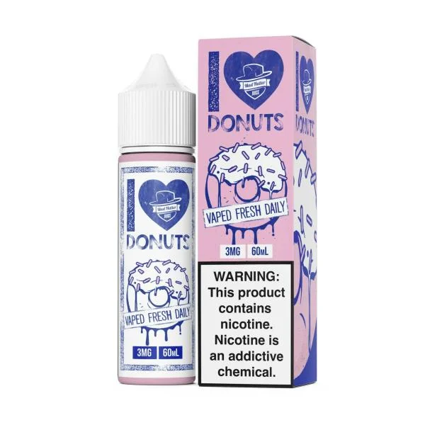 I Love Donuts 60mL Mad Hatter Vape Juice
