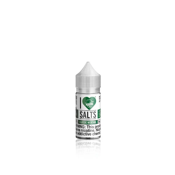 I Love Salts E-Liquid - Classic Menthol - 30ml
