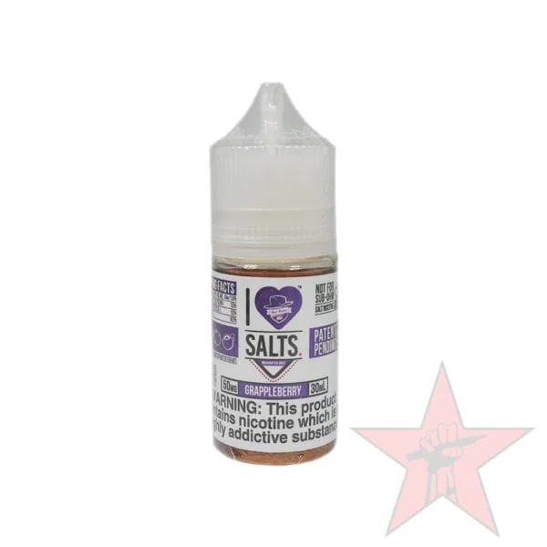 I Love Salts - Grappleberry - Salt Nic - 30mL
