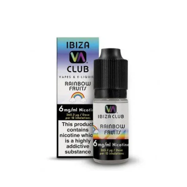Ibiza Club Rainbow Fruits 50/50 E-Liquid - Image 2