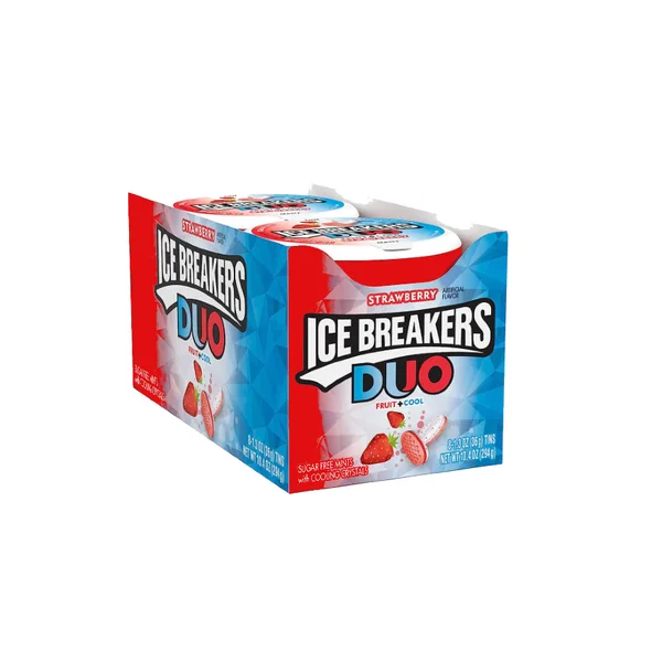 ICE BREAKERS DUO 8CT STRWBERRY