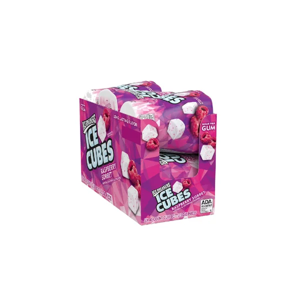 ICE BREAKERS ICE CUBE RASPBERR