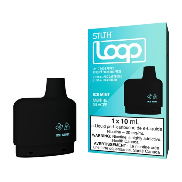 Ice Mint STLTH Loop Pods | Cool 5K Puffs - VapeLoft
