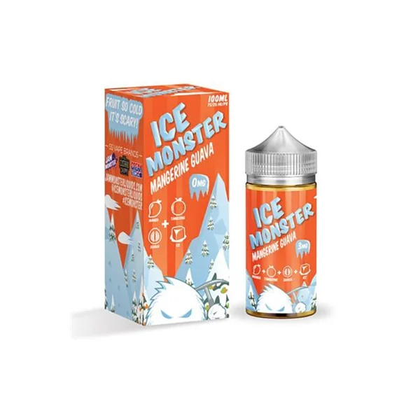 ICE MONSTER MANGERINE GUAVA by Jam Monster 100ml Vape Juice $8.48