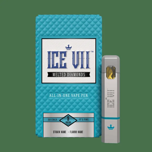 Ice VII: Melted Diamonds Vape | Blueberry Belts | All-In-One | 1g