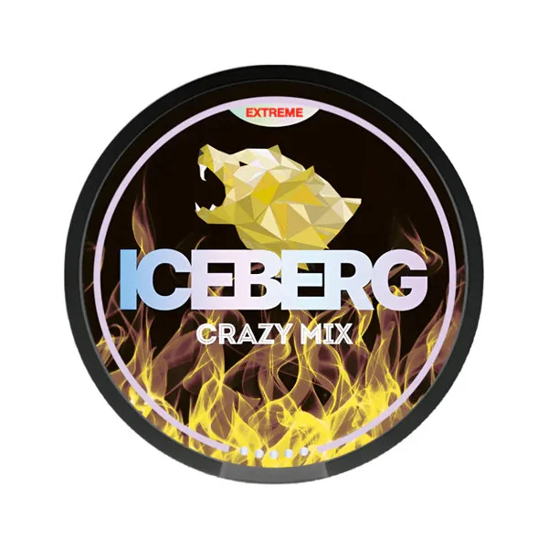 Iceberg Nicotine Pouches - Crazy Mix 35MG (5 Pack)