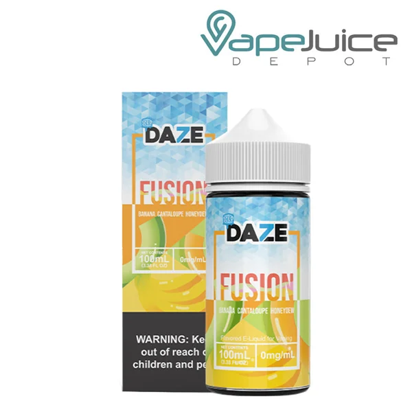 ICED Banana Cantaloupe Honeydew 7 Daze Fusion 100ml