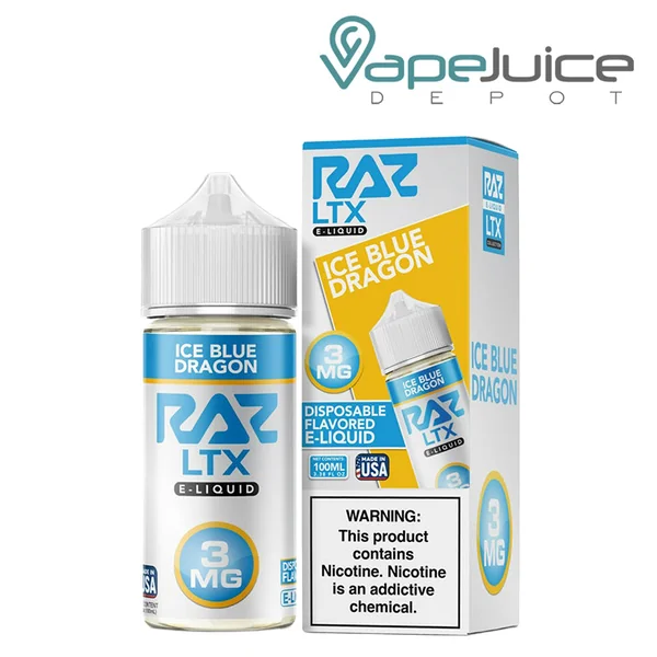 Iced Blue Dragon Pod Juice x RAZ LTX 100ml