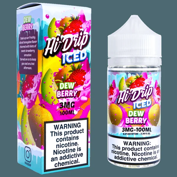 ICED Dewberry By HI-DRIP E-Liquid (100ml)
