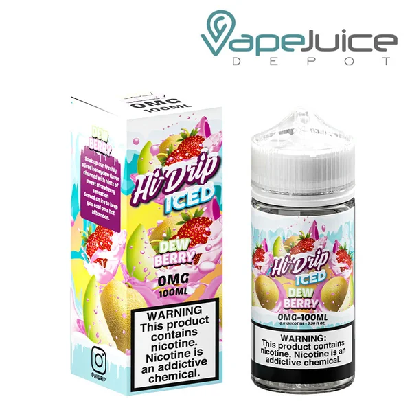 ICED Dewberry Hi-Drip eLiquid 100ml