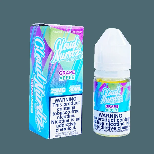 Iced Grape Apple - Cloud Nurdz Salts 30mL