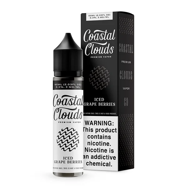 ICED Grape Berries - Coastal Clouds - 60mL