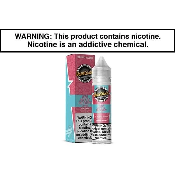 ICED MILK OF THE POPPY BY VAPETASIA 60ML/100ML - Image 2