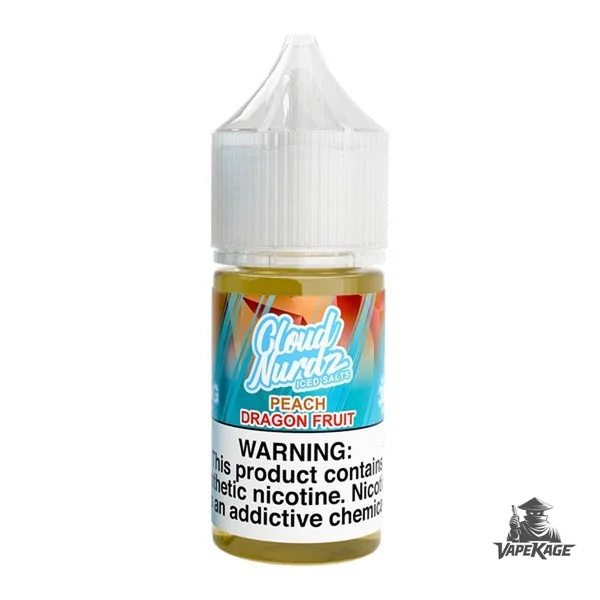 Iced Peach Dragon Fruit — Cloud Nurdz 30mL Nic Salt