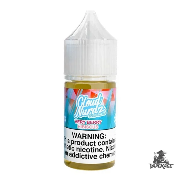 Iced Very Berry Hibiscus — Cloud Nurdz 30mL Nic Salt