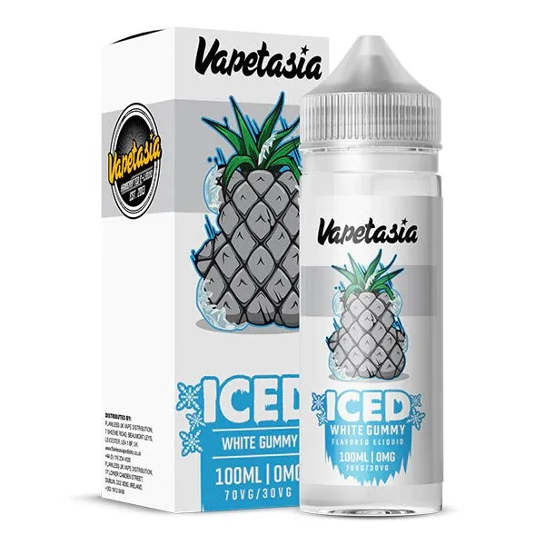 Iced White Gummy Killer Sweets E Liquid 100ml By Vapetasia