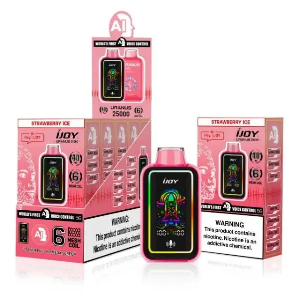 iJoy Uranus 25000 Puffs Disposable Vape 20mL - Image 12