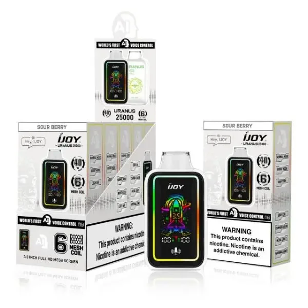 iJoy Uranus 25000 Puffs Disposable Vape 20mL - Image 14