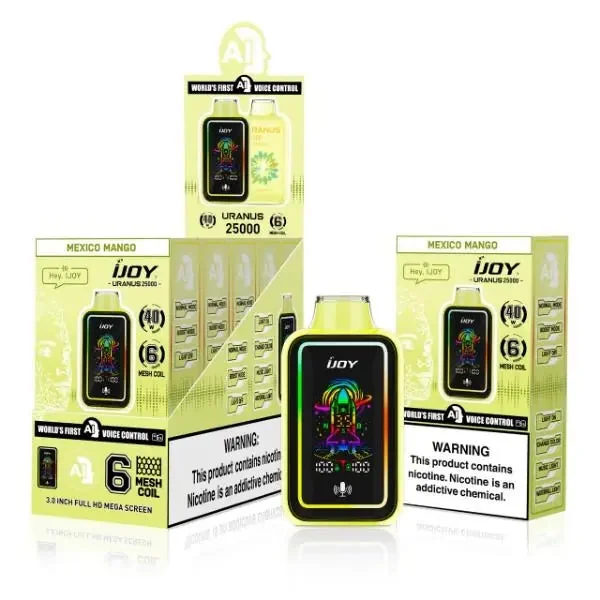 iJoy Uranus 25000 Puffs Disposable Vape 20mL - Image 5