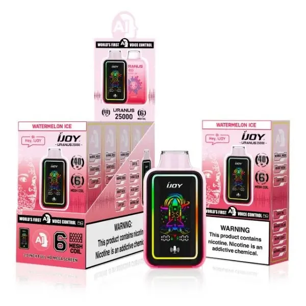iJoy Uranus 25000 Puffs Disposable Vape 20mL - Image 6