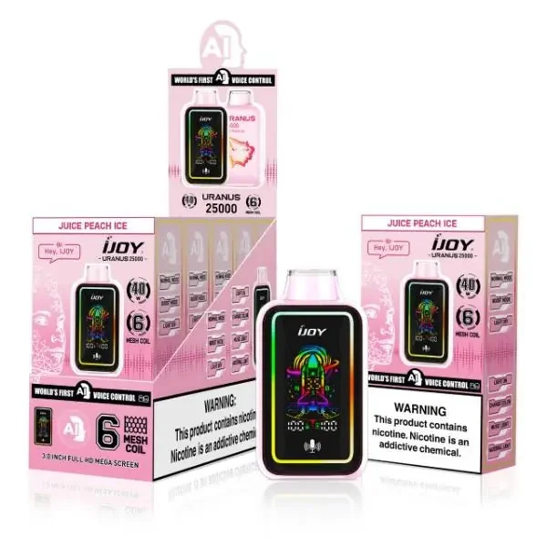 iJoy Uranus 25000 Puffs Disposable Vape 20mL - Image 7