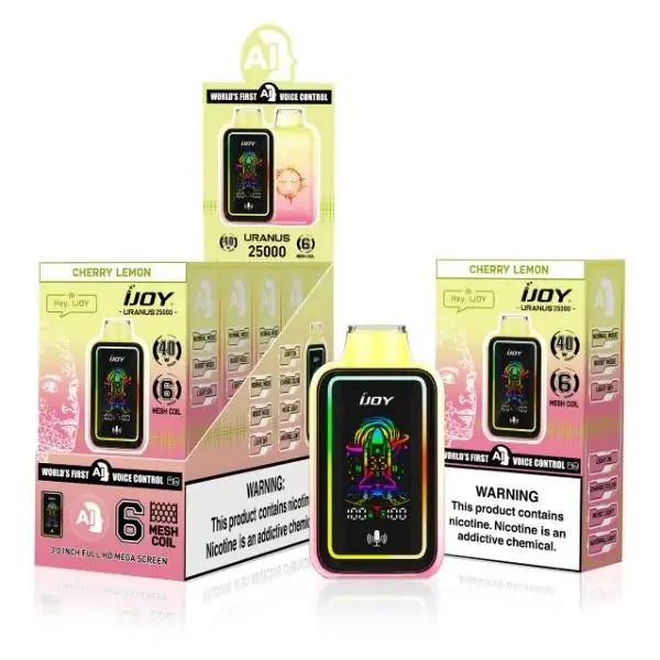 iJoy Uranus 25000 Puffs Disposable Vape 20mL - Image 9
